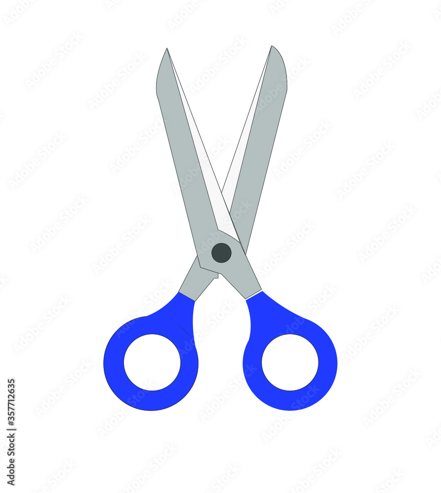 scissors isolated on white background scissors isolated on white background