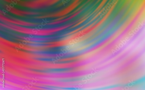 Light Multicolor vector abstract bright pattern.