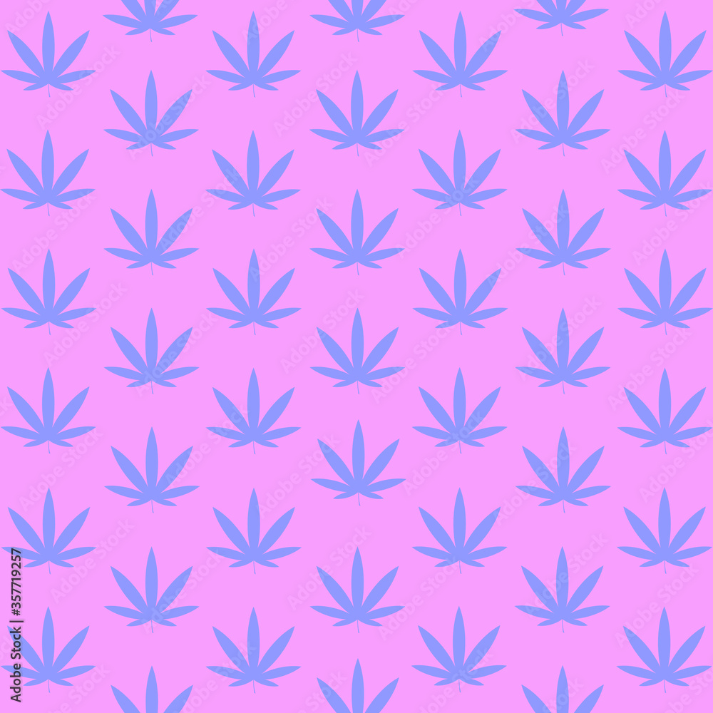 lilac and pink weed leafs pattern lilac and pink weed leafs pattern