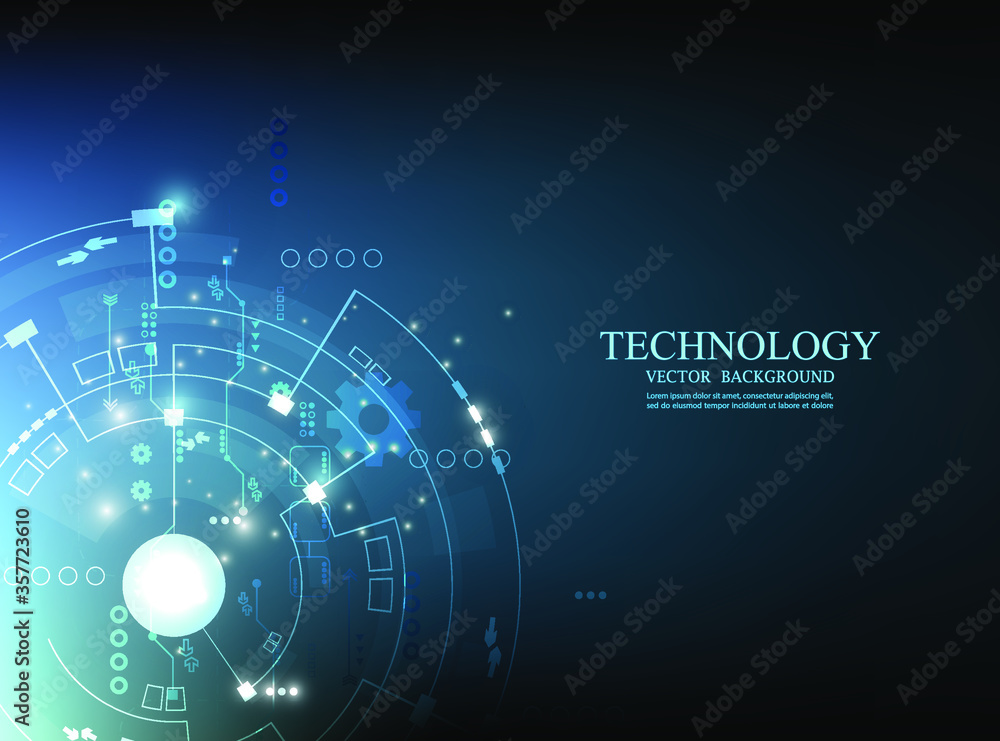 abstract cyber computer background.vector gesign.