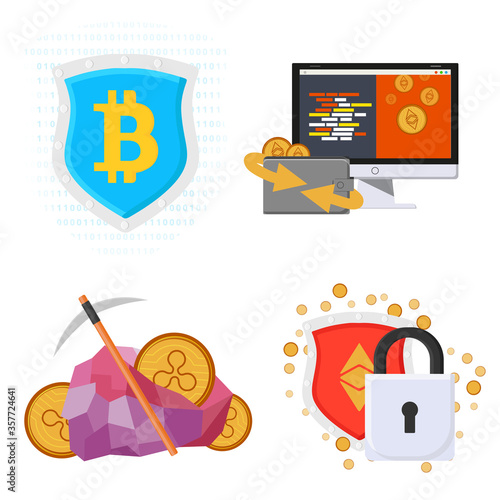 online processes with crypto currency