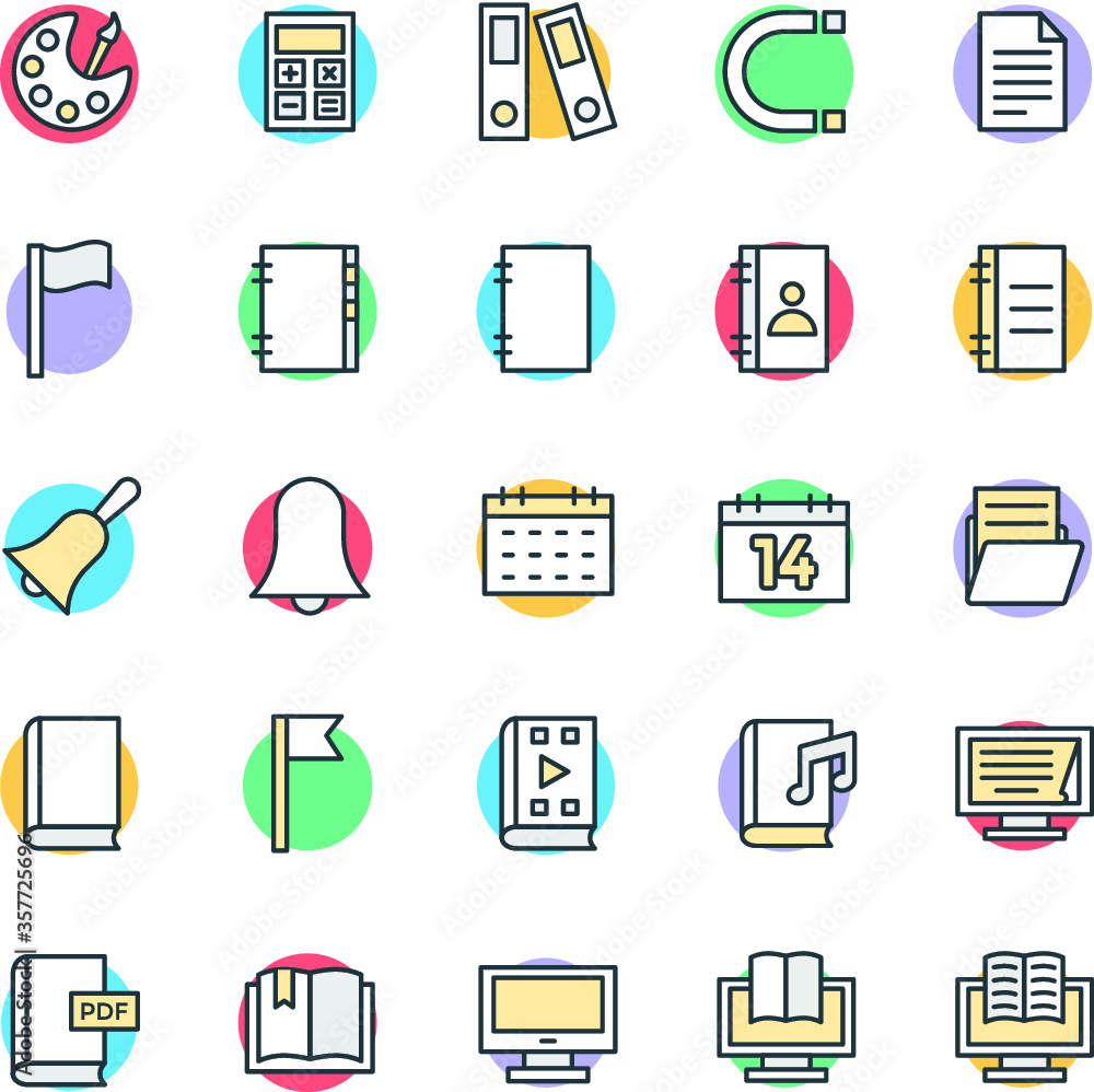 Education Cool Vector Icons 2
Education Cool Vector Icons 2