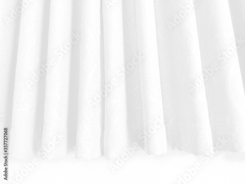 Curtain white abstract striped smooth background