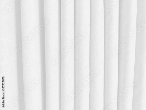 Curtain white  abstract striped smooth background
