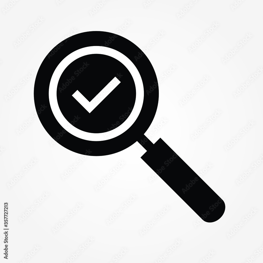 complate search icon vector illustration complate search icon vector illustration