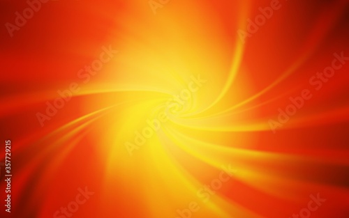 Wallpaper Mural Light Orange vector blurred pattern. Torontodigital.ca