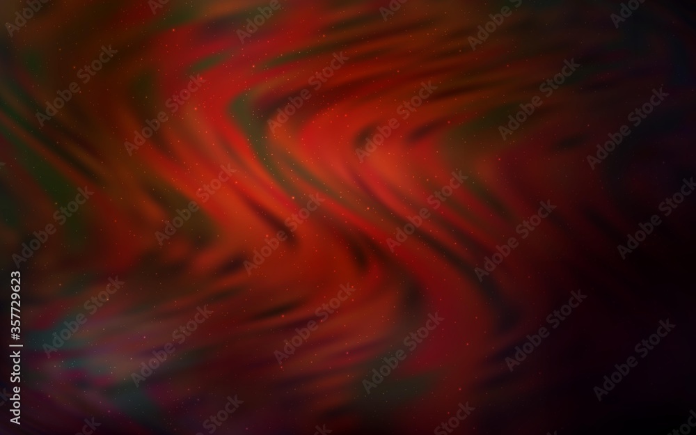 Dark Red vector layout with cosmic stars. Dark Red vector layout with cosmic stars.