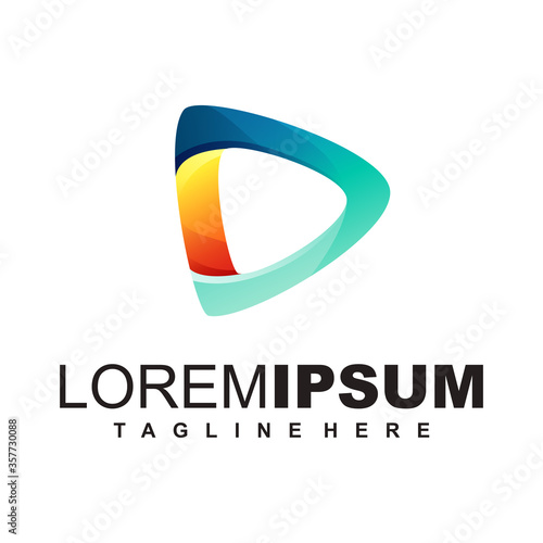 Free Download Media Logo Design Illustration Vector - GFXLoad