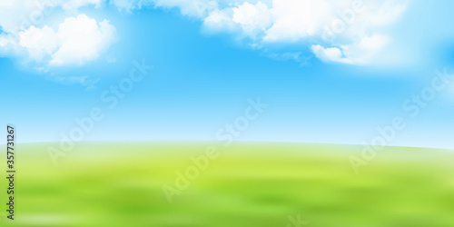 空　草原　風景　背景