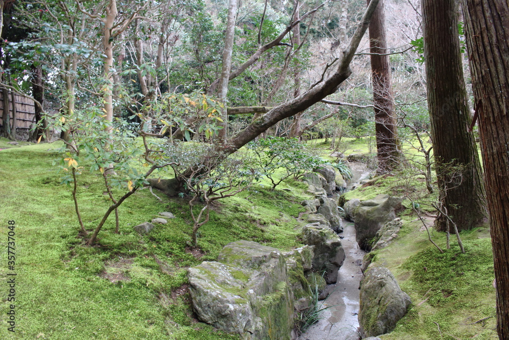 銀閣の庭園 Ginkaku-ji temple’s Japanese style garden 銀閣の庭園 Ginkaku-ji temple’s Japanese style garden