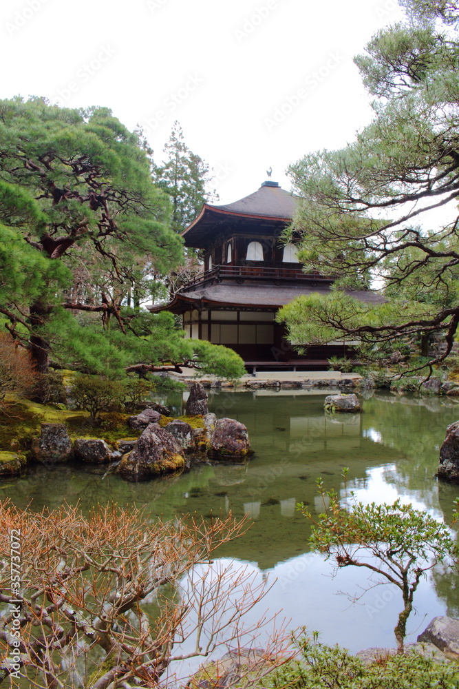 慈照寺 銀閣 銀閣寺 Jishio-ji temple Ginkaku Ginkaku-ji temple