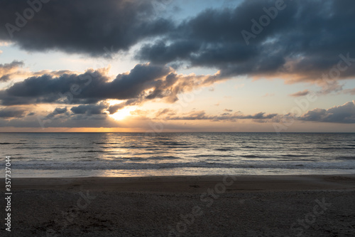 sunrise on the beach