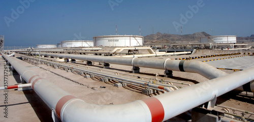 petrol oil storage tanks