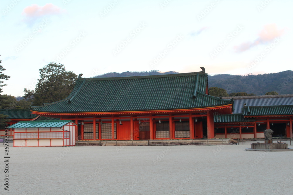 平安神宮 額殿 Heian Jingu Shrine