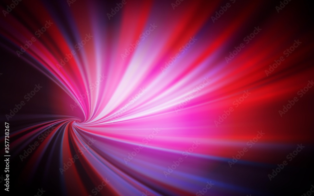 Fototapeta premium Dark Pink vector glossy abstract backdrop.