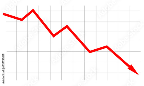 Free Download Chart shows loss on the stock exchange - GFXLoad
