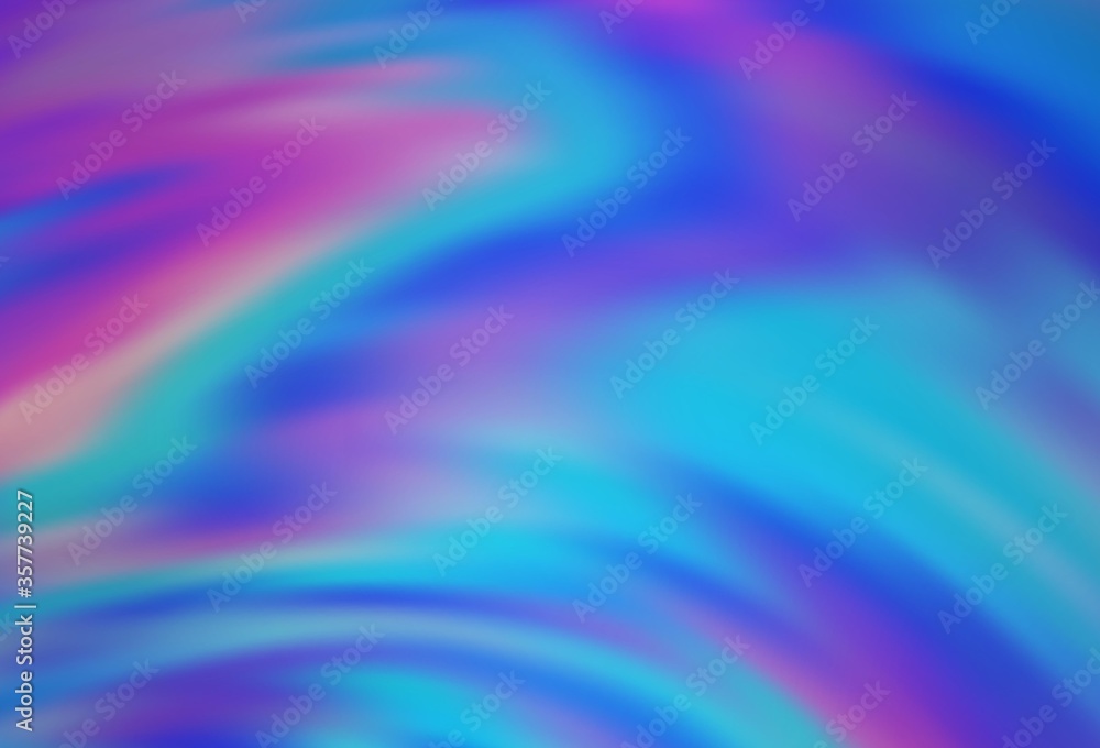 Light Pink, Blue vector glossy abstract backdrop. Light Pink, Blue vector glossy abstract backdrop.