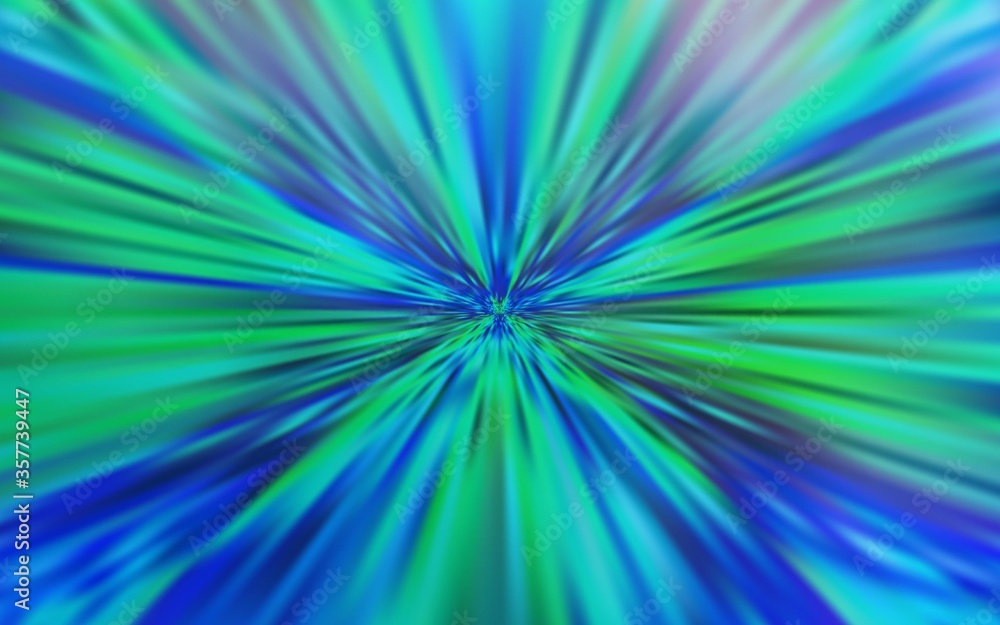 Obraz premium Light BLUE vector blurred and colored pattern.