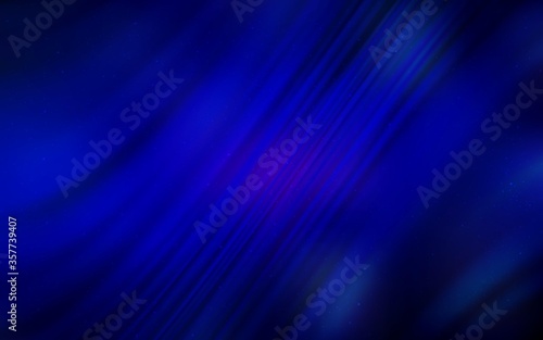 Dark BLUE vector layout with cosmic stars.