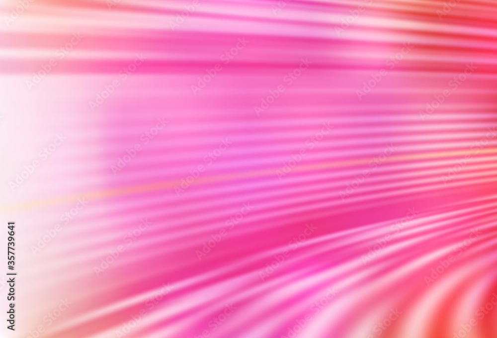 Light Pink vector blurred background.
