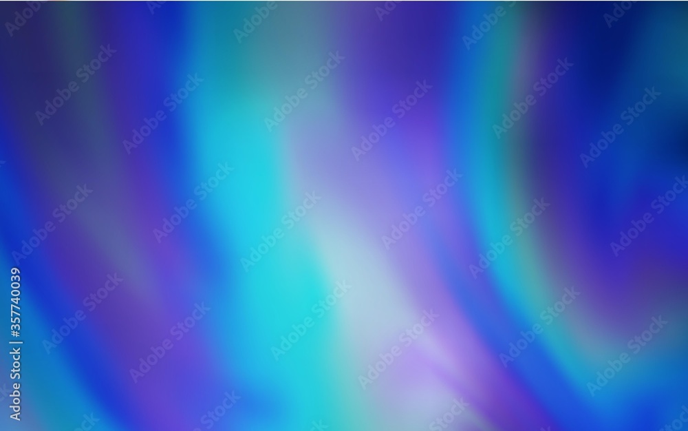 Light BLUE vector blurred shine abstract background. Light BLUE vector blurred shine abstract background.