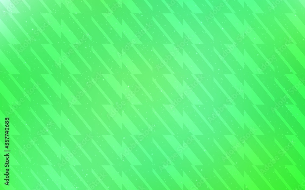 Light Green vector template with repeated sticks. Light Green vector template with repeated sticks.