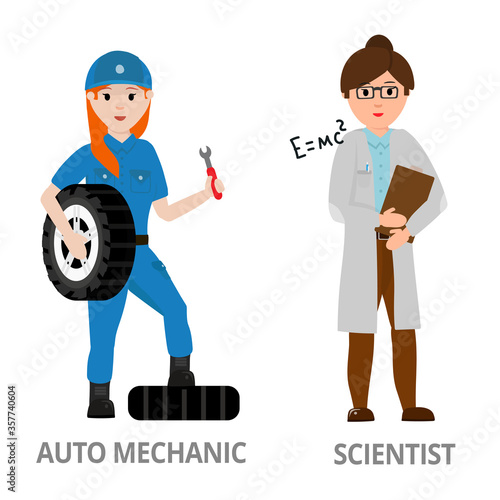 Women hard work non-traditional 