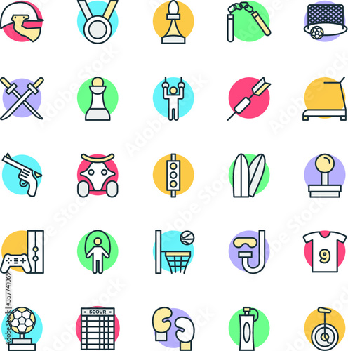 
Sports Cool Vector Icons 4
