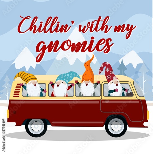 CHILLIIN WITH MY GNOMIES photo