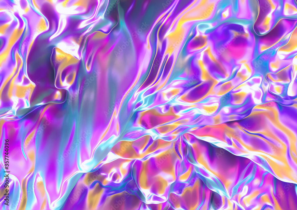 Iridescent abstract texture