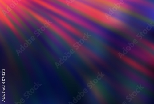 Dark Pink, Blue vector background with straight lines.
