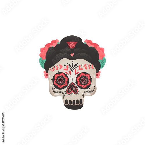Dia de los muertos symbol - vector illustration