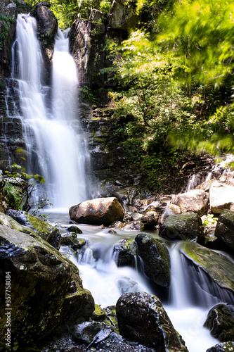  Dardagna waterfalls: beautiful waterfall with silky water effect. Italy Modena photo