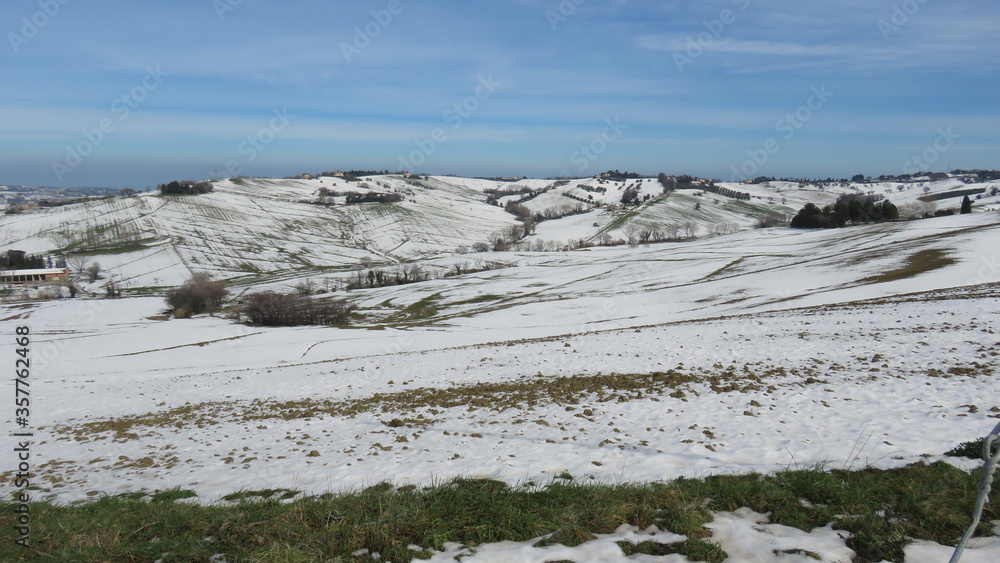 Paesaggio innevato