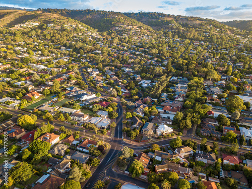 Photography Aerial view of Beaumont, Linden Park, St Georges, Mount Osmond and Glen Osmond i