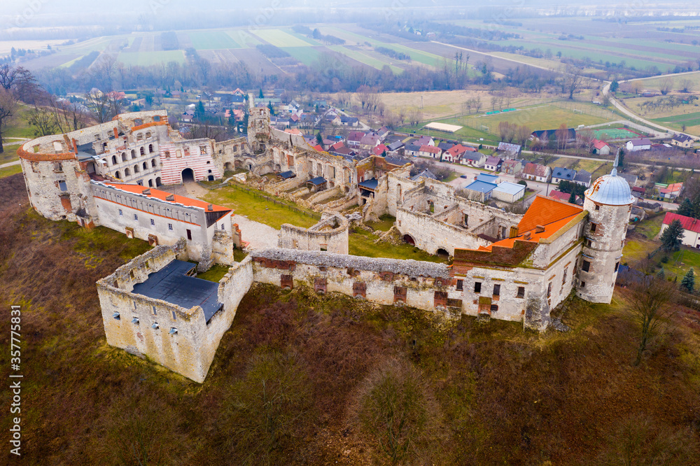 Ruins of castle of Janowiec, Lublin Voivodeship