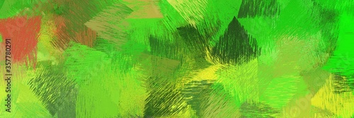 abstract brush strokes background with moderate green, golden rod and dark olive green. graphic can be used for art prints, web, poster or creative fasion design element