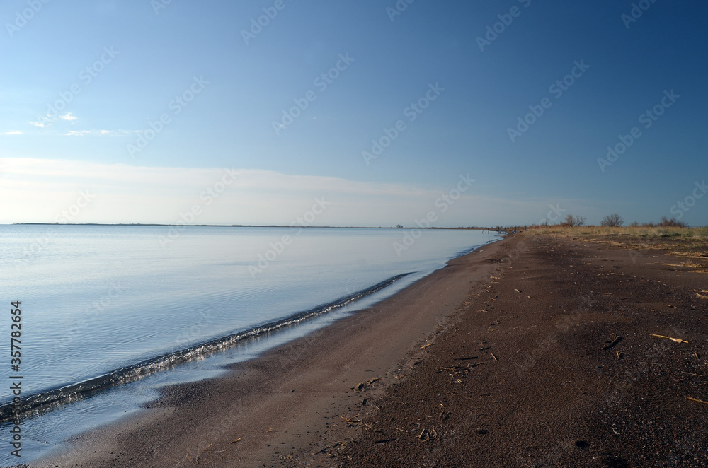 Balkhash lake, central Kazakhstan