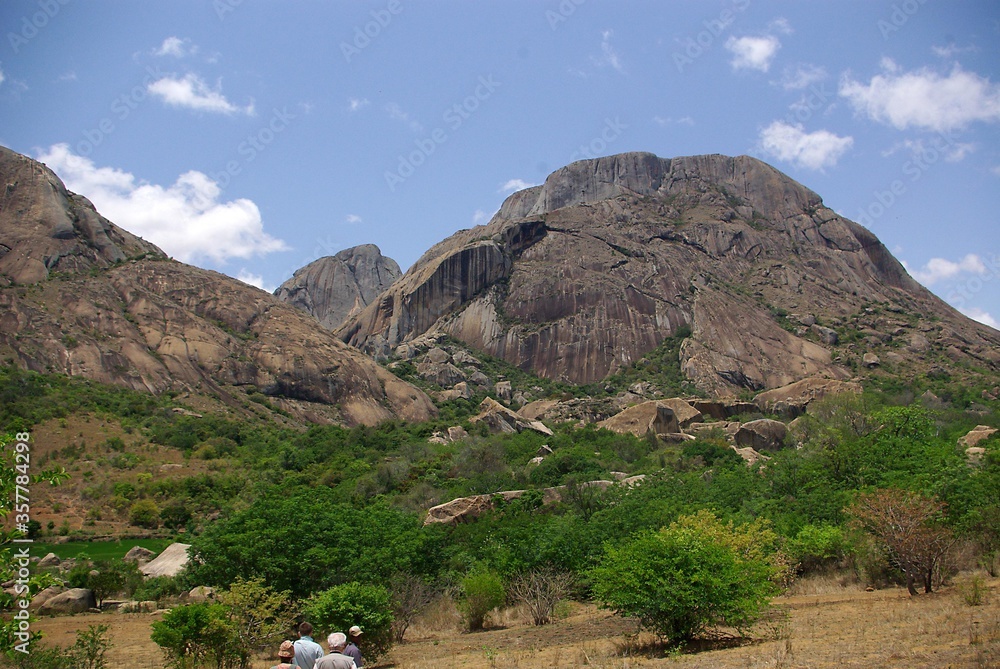 Mountain landscape of Madagascar