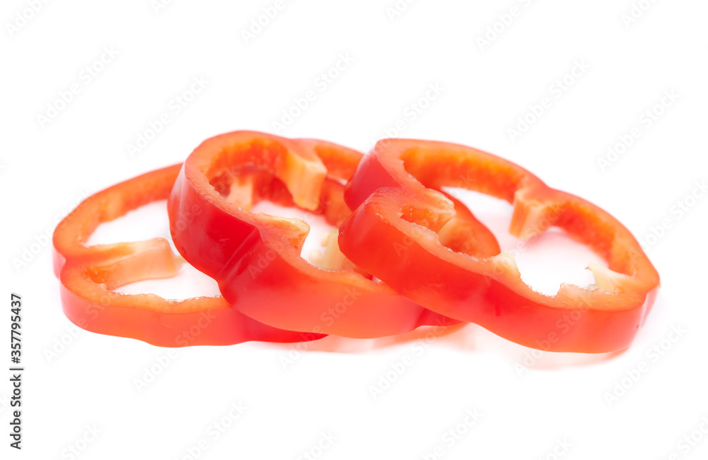 red pepper isolated on white red pepper isolated on white