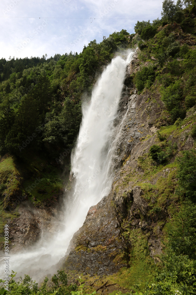 Partschins, Partschinser Wasserfall, Burggrafenamt, Südtirol, Alto Adige, Wasserfall, Zielbach, Italien
