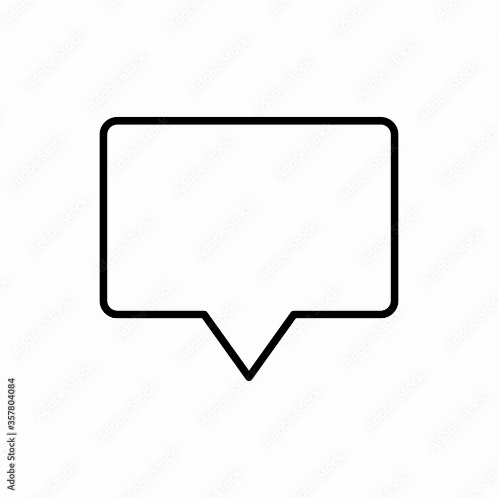 Outline chat icon.Chat vector illustration. Symbol for web and mobile Outline chat icon.Chat vector illustration. Symbol for web and mobile