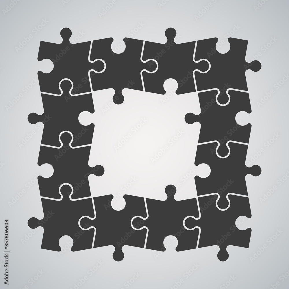A lot of piece flat puzzle pattern presentation. Many step puzzles business background. Simple pattern. Section compare service banner. Puzzle illustration template simple shape. Abstract Background A lot of piece flat puzzle pattern presentation. Many step puzzles business background. Simple pattern. Section compare service banner. Puzzle illustration template simple shape. Abstract Background