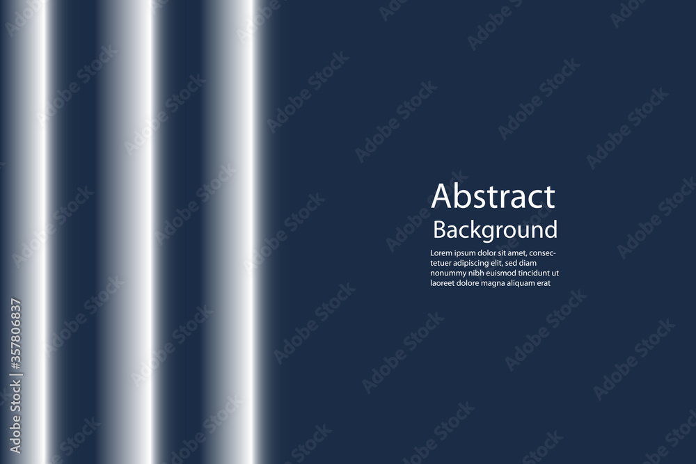 Obraz premium Blue glowing vector abstract background.