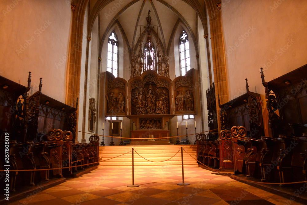 Fototapeta premium Innenansicht Brei Stephansmünster