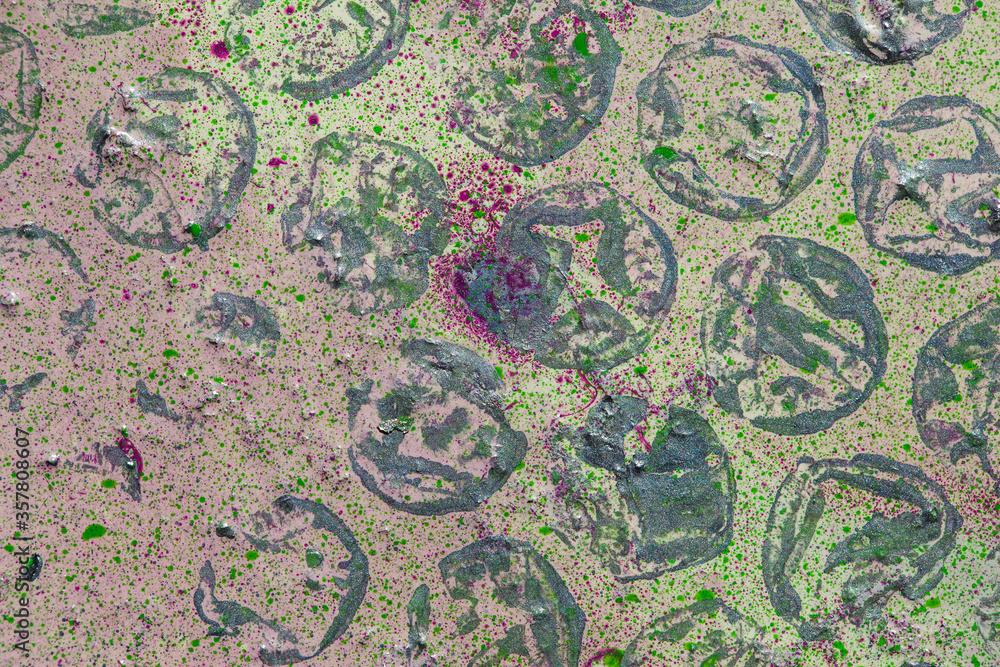 Fototapeta premium abstract oil paint texture on canvas, background