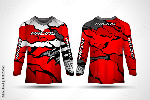 Long sleeve sport jersey