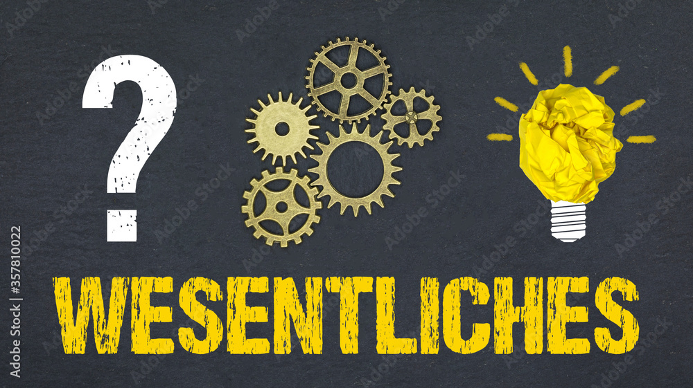 Obraz premium Wesentliches