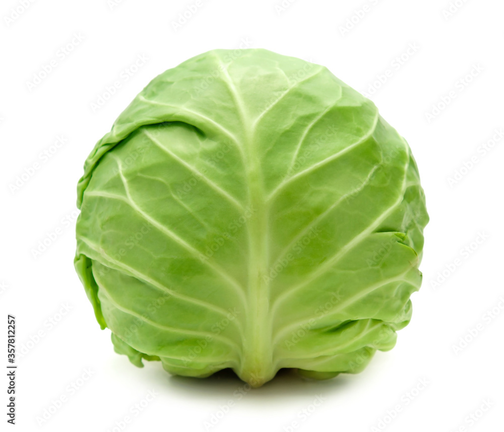 cabbage isolated on white background cabbage isolated on white background