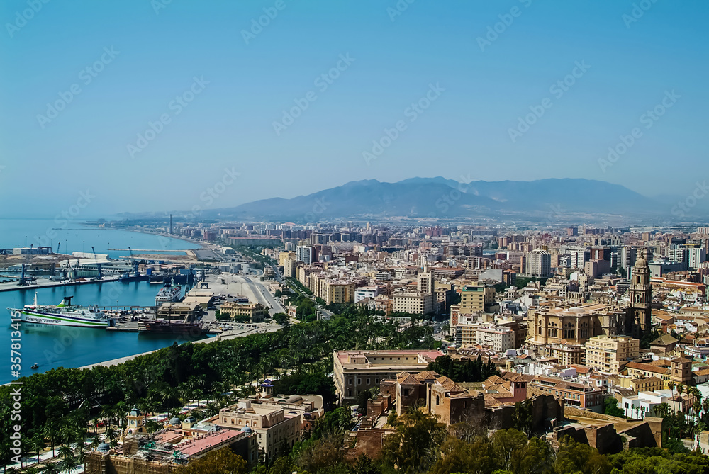Spain - Andalucía - Málaga - Granada - De Marbella : View Of De Marbella At Afternoon In Granada Spain